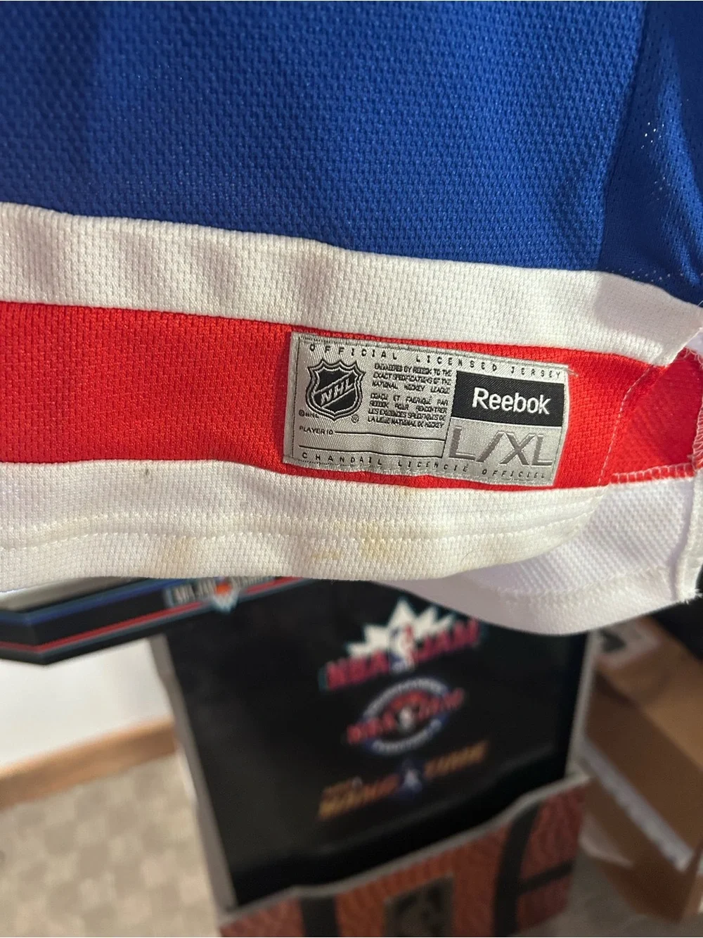 Reebok New York Rangers Hockey Jersey - Captain C